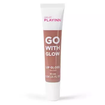 Питательный блеск для губ Playinn Go With Glow Lip Gloss Inglot, цвет go with coral
