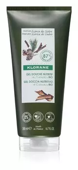 Питательный гель для душа Klorane Cupuau Bio corce de Cdre