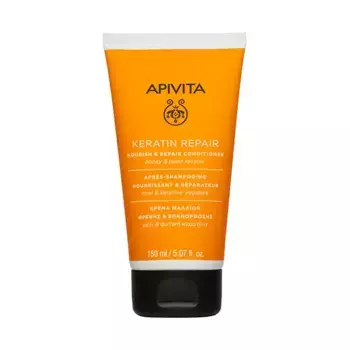 Питательный и восстанавливающий кондиционер Keratin Repair Apivita, 150 ml
