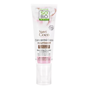 Питательный кокосовый концентрат для сухой кожи, 125 мл So'Bio Etic Nutri coco