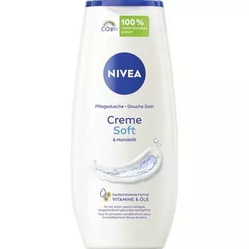 Питательный крем для душа с мягким миндальным маслом NIVEA, 250 ml