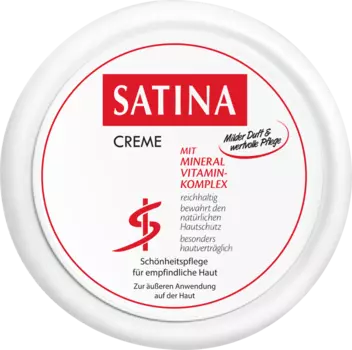 Питательный крем для лица 150мл Satina