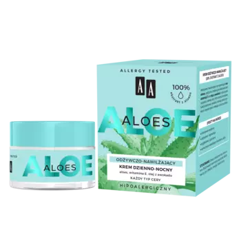 Питательный крем для лица на день и ночь Aa Aloes, 50 мл