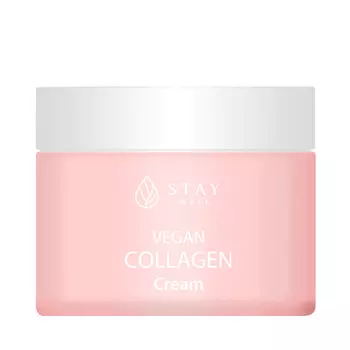 Питательный крем для лица vegan collagen cream Stay Well, 50 мл