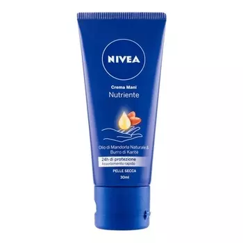 Питательный крем для рук с миндальным маслом и маслом ши 30 мл Nivea