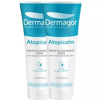 Питательный крем для тела Dermagor Atopicalm 250 мл - упаковка из 2 шт. Markenlos