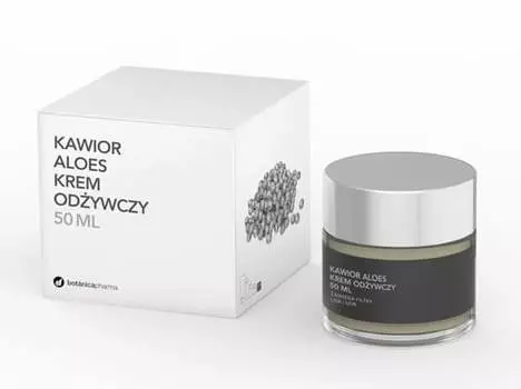 Питательный крем, обогащенный экстрактом икры и алоэ, 50 мл Botanicapharma
