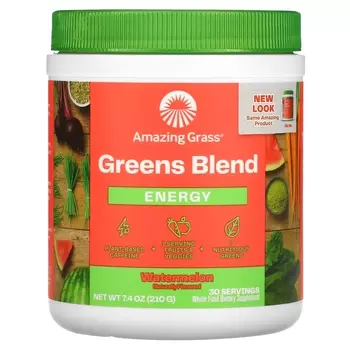 Питательный Порошок Amazing Grass Green Superfood, арбуз