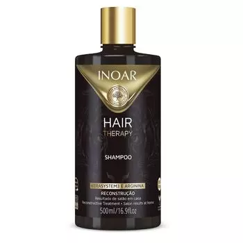 Питательный шампунь для волос hair therapy shampoo Inoar, 500 мл
