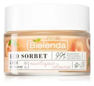 Питательный увлажняющий крем Bielenda Eco Sorbet Peach