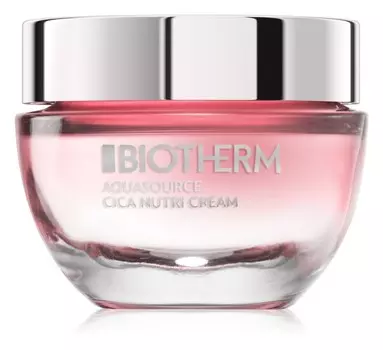 Питательный увлажняющий крем для сухой и очень сухой чувствительной кожи Biotherm Aquasource Cica Nutri