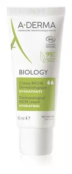 Питательный увлажняющий крем для сухой и очень сухой чувствительной кожи A-Derma Biology