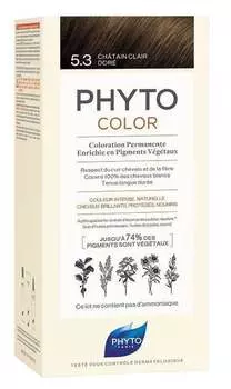 Пито - Краска для волос 5.3. Светло-золотистый каштан – 1 шт., Phyto