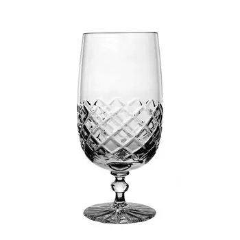 Пивной бокал Karo 450 мл, пивной тюльпан, пивная чашка, пилснер, свинцовый хрусталь, прозрачный Cristalica GmbH