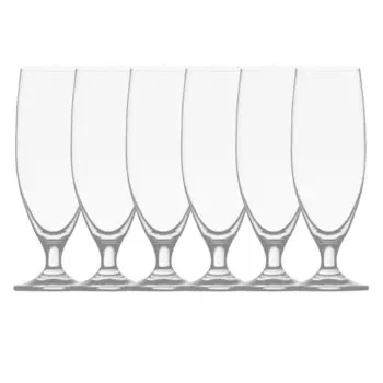 Пивные бокалы, набор пивных тюльпанов 6 шт., ИМПЕРИАЛ - 0,5 л ich-zapfe