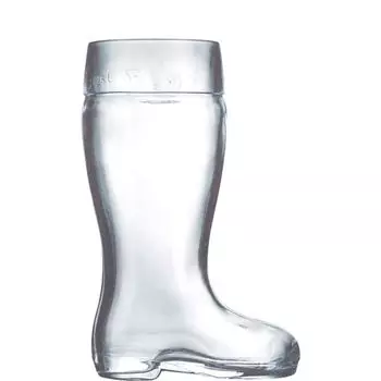 Пивные бутсы Stlzle-Oberglas Мюнхен, 308мл, с линией розлива на 0,25л, стекло, прозрачные, 1 шт, прозрачный