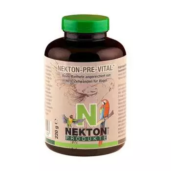 Пивные дрожжи, обогащенные стенками дрожжевых клеток, для птиц Nekton-Pre-Vital+, 220 г