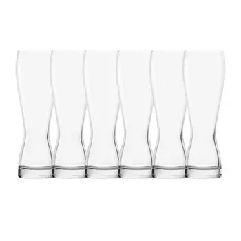 Пивные стаканы, пшеничные стаканы для пшеничного пива, набор 6 шт. - 0,3 л ich-zapfe