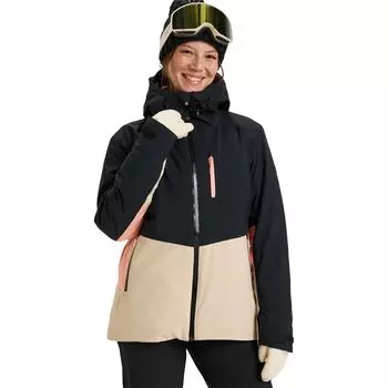 Пиксайд техническая снежная куртка Roxy, цвет anthracite