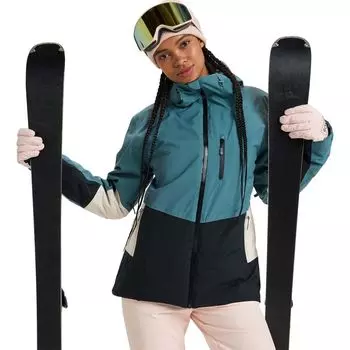 Пиксайд техническая снежная куртка Roxy, синий