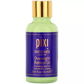 Pixi Beauty, Overnight Retinol Oil, разглаживающее ночное масло с ретинолом, 30 мл (1 жидк. унция)