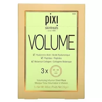 Pixi by Petra PLUMP Collagen Boost тканевая маска для объема 0,8 унции