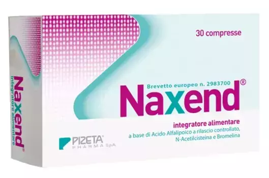 Pizeta Pharma Naxend 30 таблеток антиоксидантная добавка