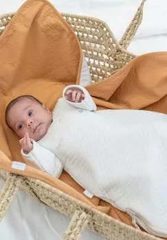 Пижама 0-1 MONTH QUILTED TOG 1 5 Bemini, цвет light beige marled diamond shaped