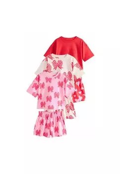 Пижама 3 PACK SET Next, красный