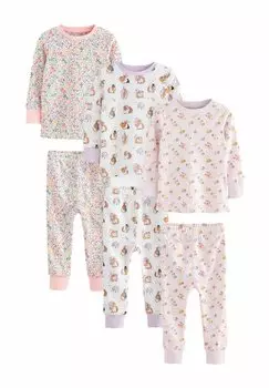 Пижама 3 PACK SET Next, розовый