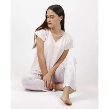 Пижама Admas Ceramic Style, розовый