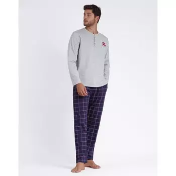 Пижама Admas Do Not Disturb, серый