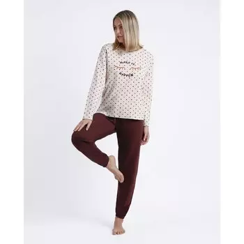 Пижама Admas Dream Big, бежевый