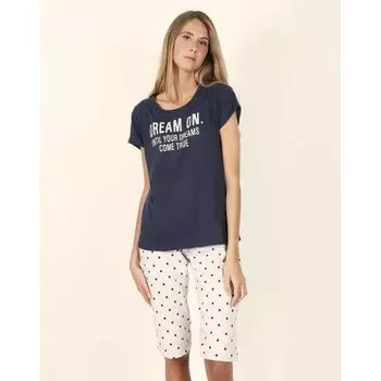 Пижама Admas Dream On, синий