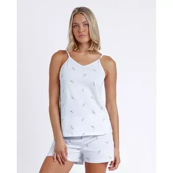 Пижама Admas Flamingo Lovers, синий