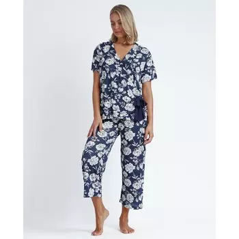 Пижама Admas Flowers, синий