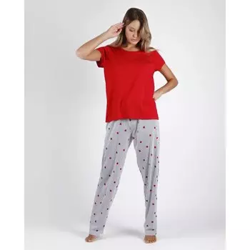 Пижама Admas French Love, красный