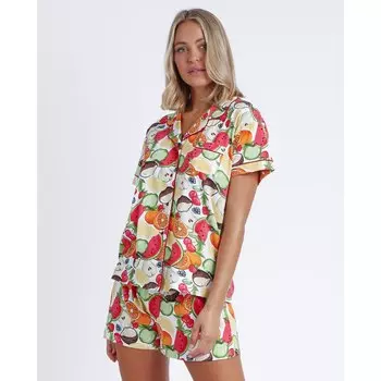 Пижама Admas Fruit Sensations, разноцветный