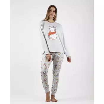 Пижама Admas Hello Winter, серый