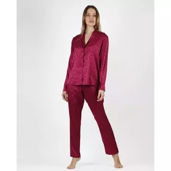 Пижама Admas Leopard, красный