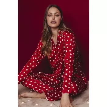 Пижама Admas Love Christmas, красный