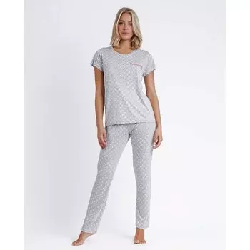 Пижама Admas Love, серый