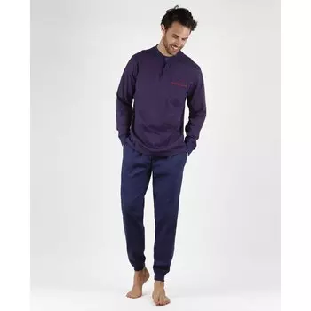 Пижама Admas Rings, синий