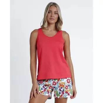 Пижама Admas Time To Bloom, красный