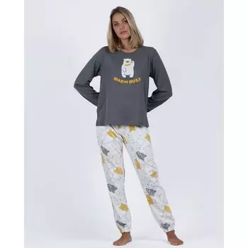 Пижама Admas Warm Hugs, серый