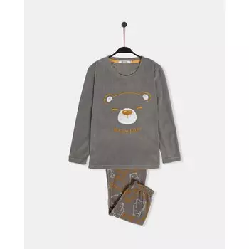 Пижама Admas Warm Hugs, серый