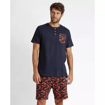 Пижама Admas Wave Calling, синий