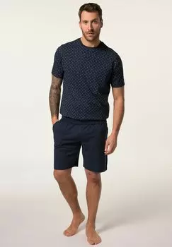 Пижама ALL-OVER PRINT SET JP1880, темно-синий