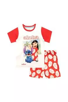 Пижама «Алоха Лило и Стич» Disney, красный