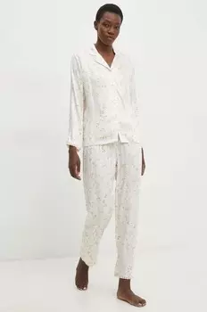 Пижама Answear Lab, бежевый